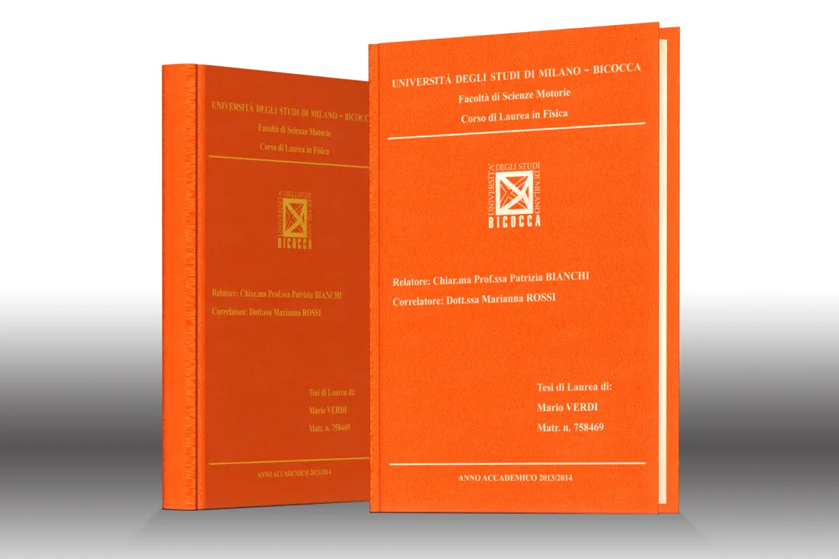 stampa tesi Simil. Arancione (2080)