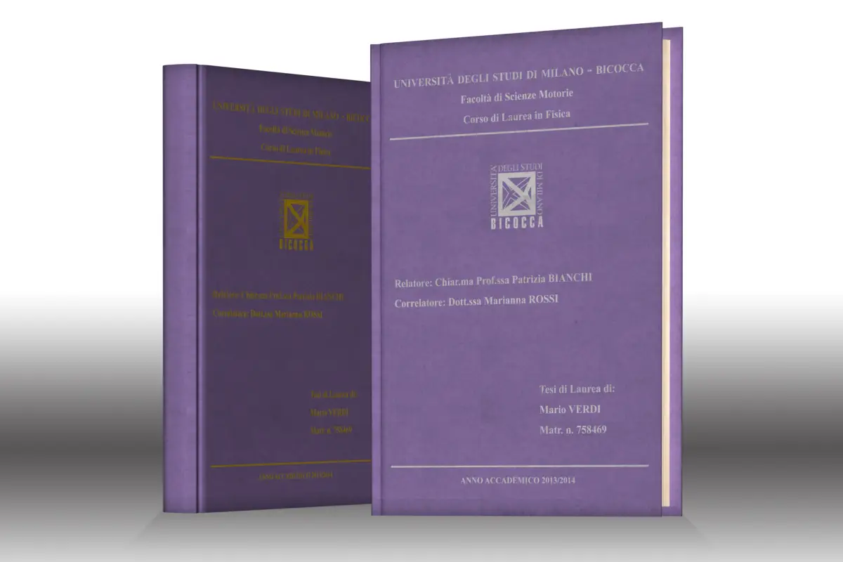 stampa tesi Velluto Lilla - NON DISPONIBILE